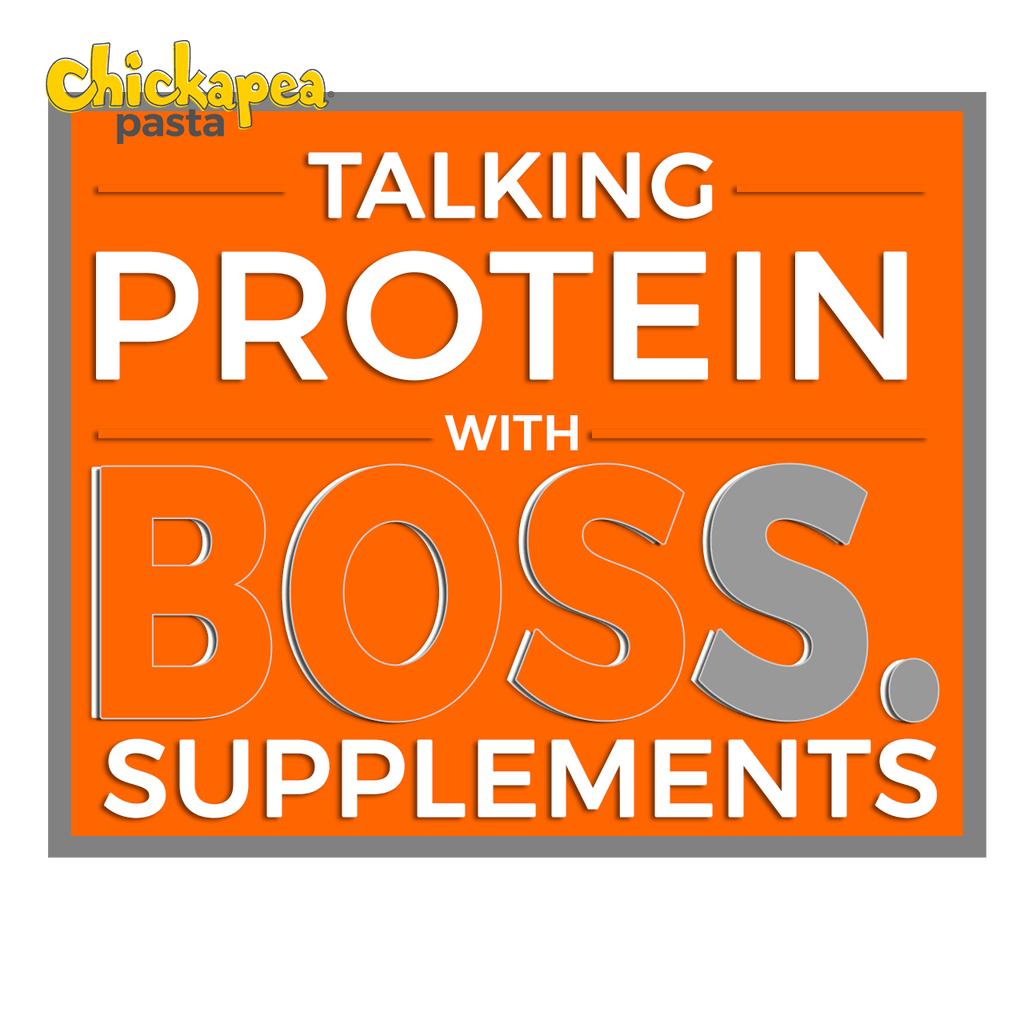 Chickapea Pasta Talks Potein with Matt Gullia from Boss Supplements!